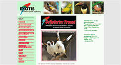 Desktop Screenshot of exotis.ch